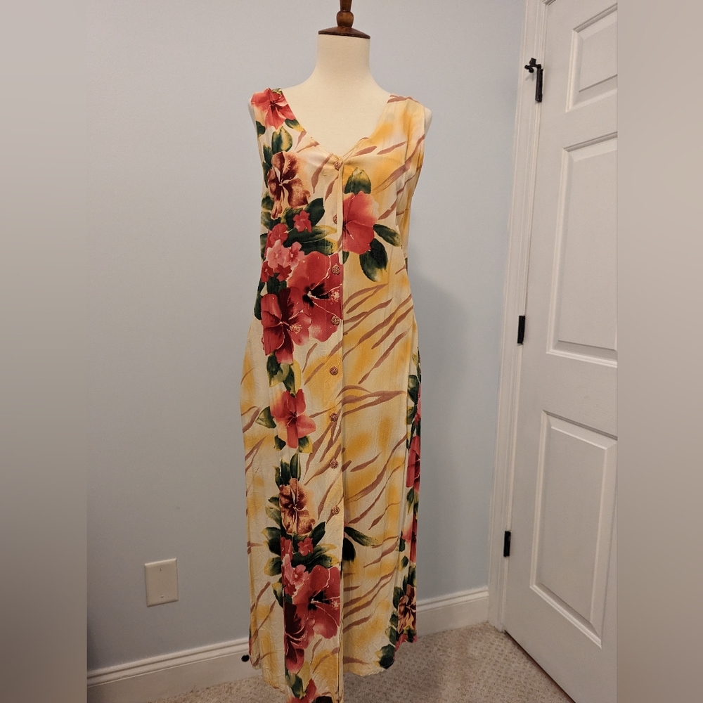 Jams world dress tie back summer floral Small